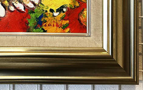 楽天市場】「黄金富士」並木修一郎（F4サイズ油彩画[油絵]・開運風水画