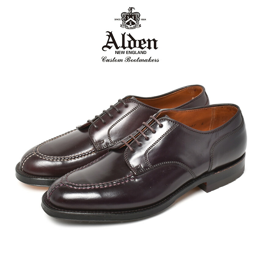 楽天市場】オールデン シューズ メンズ コードバン ノルウィージャン