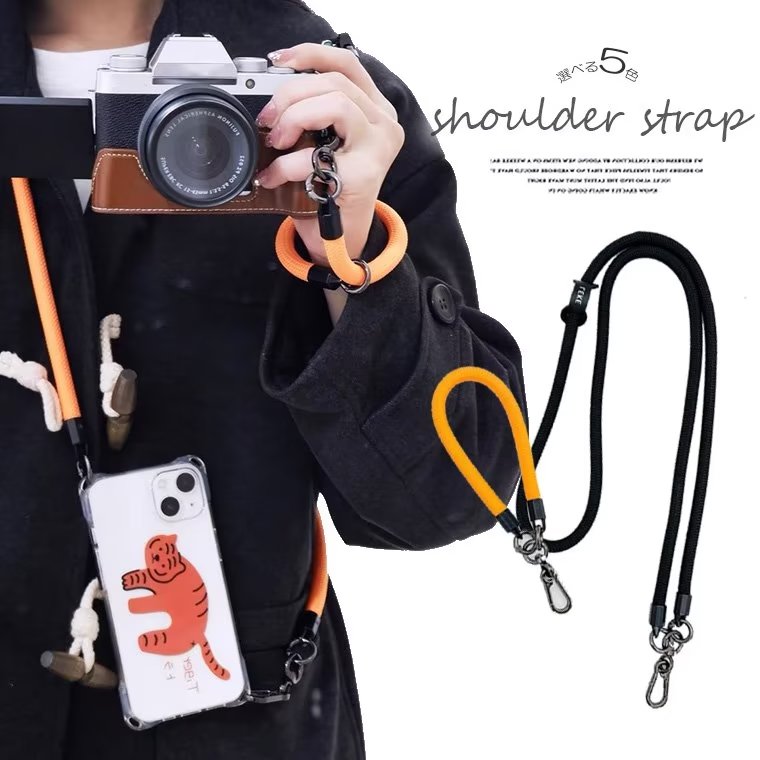 楽天市場】日常使い、アウトドアやフェスでも大活躍！スマホストラップ