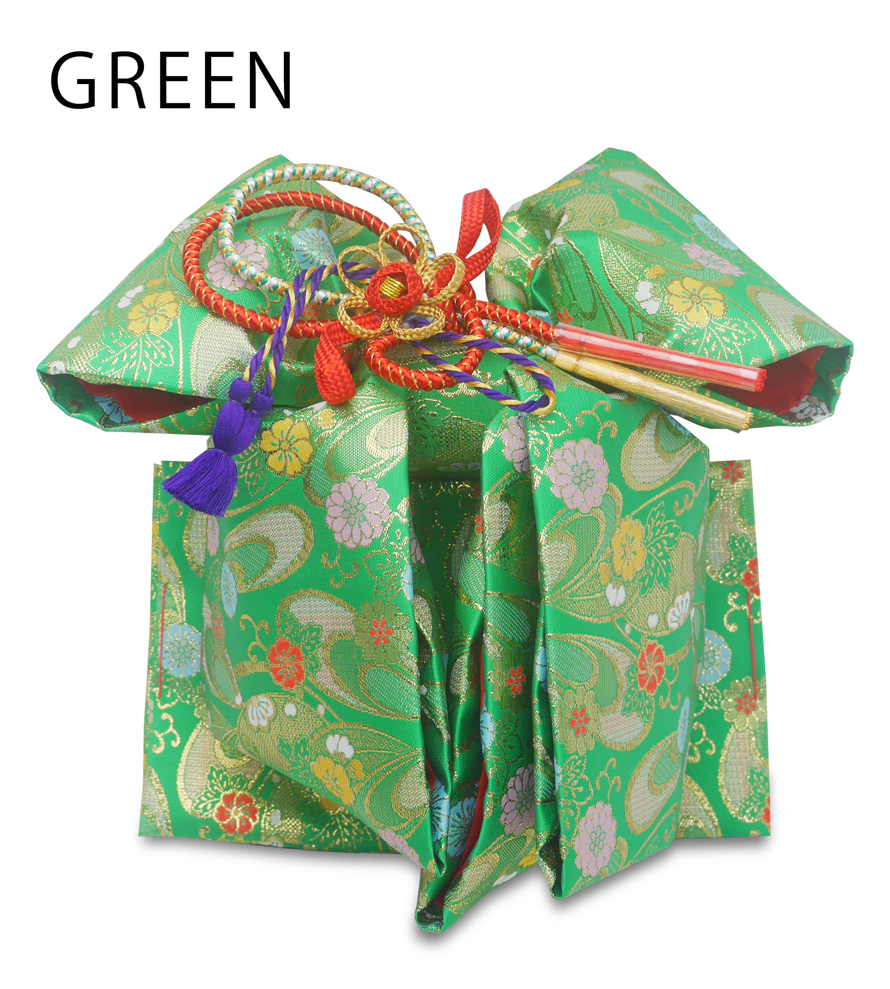 楽天市場】七五三 7歳 結び帯 四つ身用 高級 作り帯 筥迫セット 8点