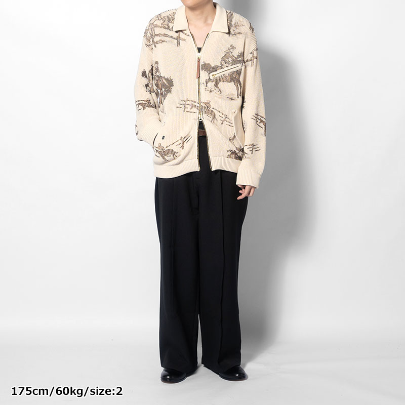 楽天市場】KOOI コーイ ニットジャケット トップス メンズ/レディース