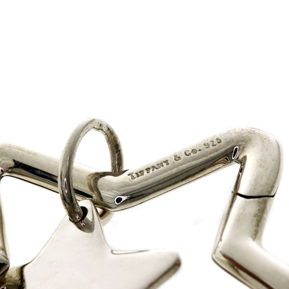 楽天市場】ティファニー スターモチーフ キーリング キーホルダー