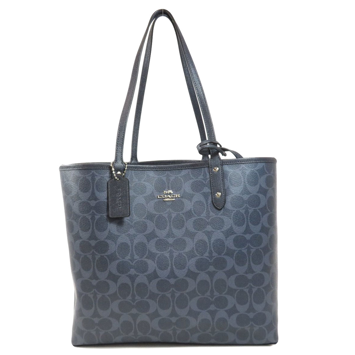 楽天市場】コーチ F58293 シグネチャー リバーシブル トートバッグ PVC