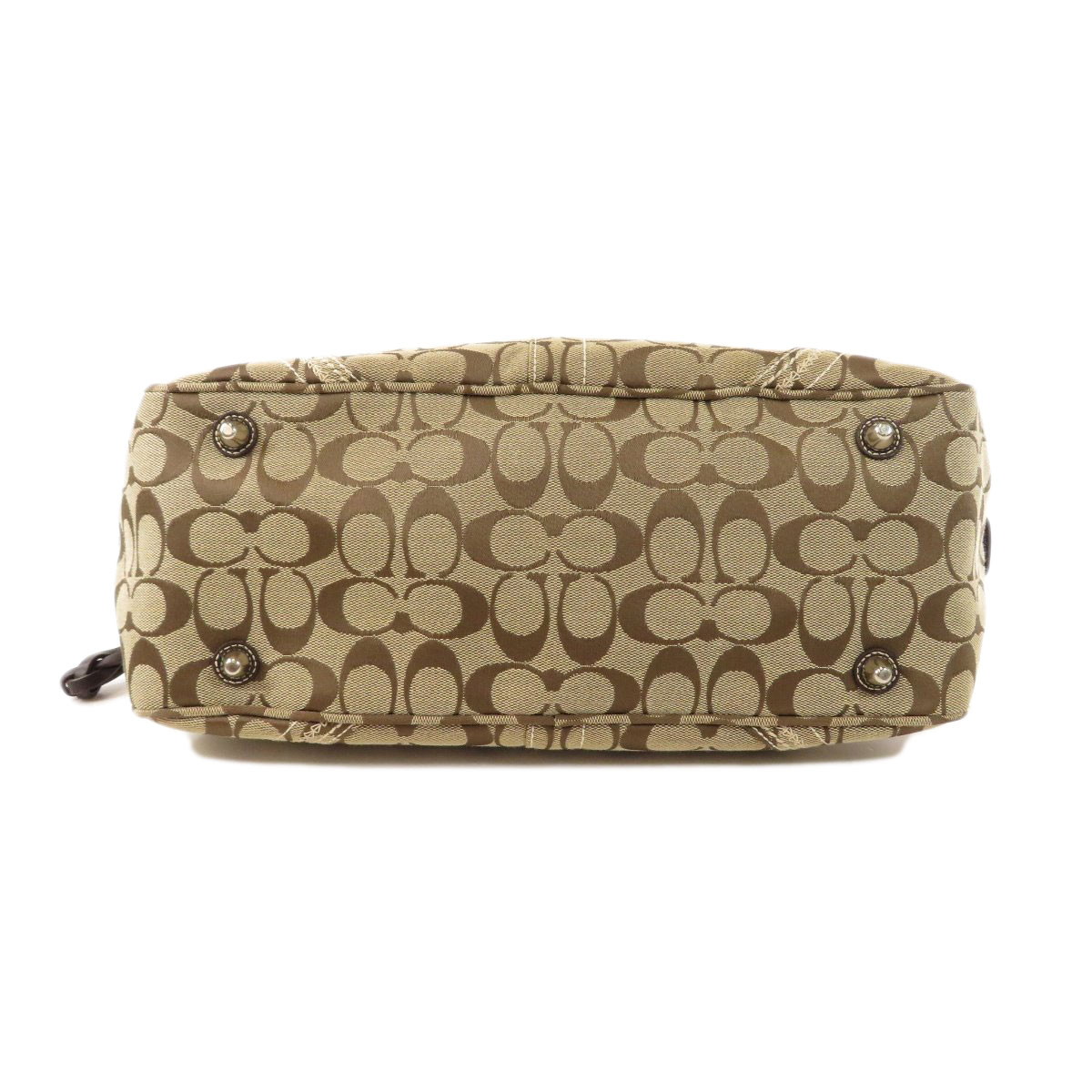 楽天市場】コーチ 10605 シグネチャー トートバッグ キャンバス/レザー