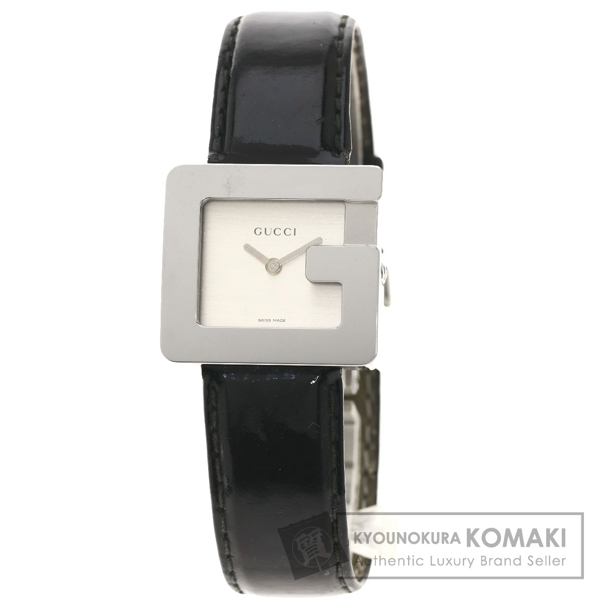 楽天市場】グッチ 3600J Gロゴ スクエアフェイス 腕時計 ステンレス
