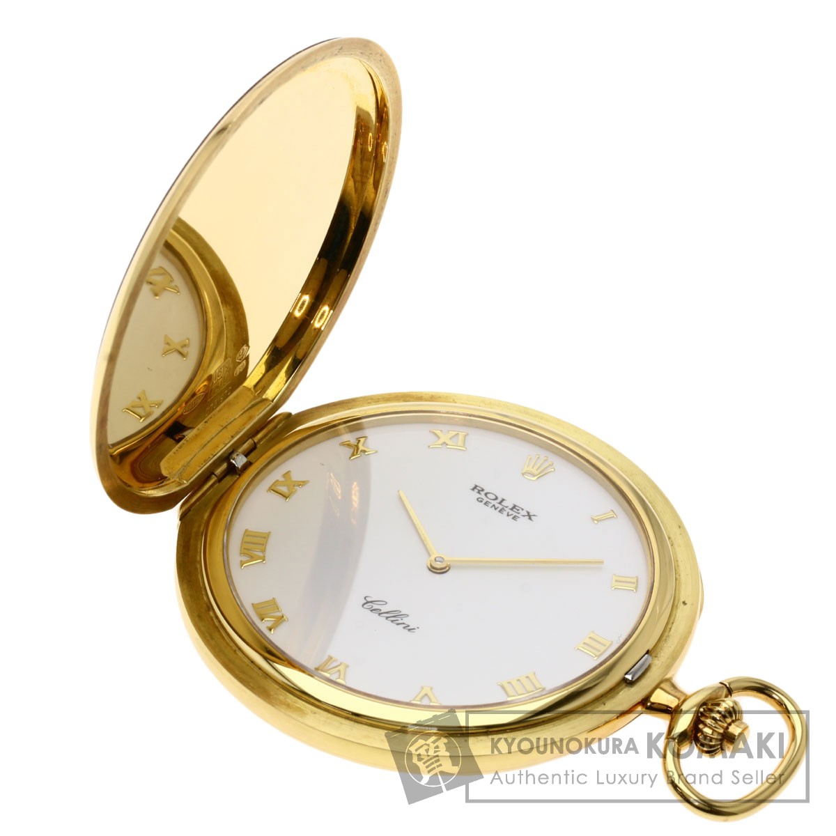 楽天市場】ロレックス 3759/8 チェリーニ 懐中時計 腕時計 K18イエロー