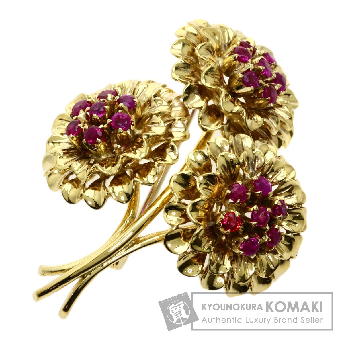 楽天市場】ティファニー ルビー フラワーモチーフ ヴィンテージ