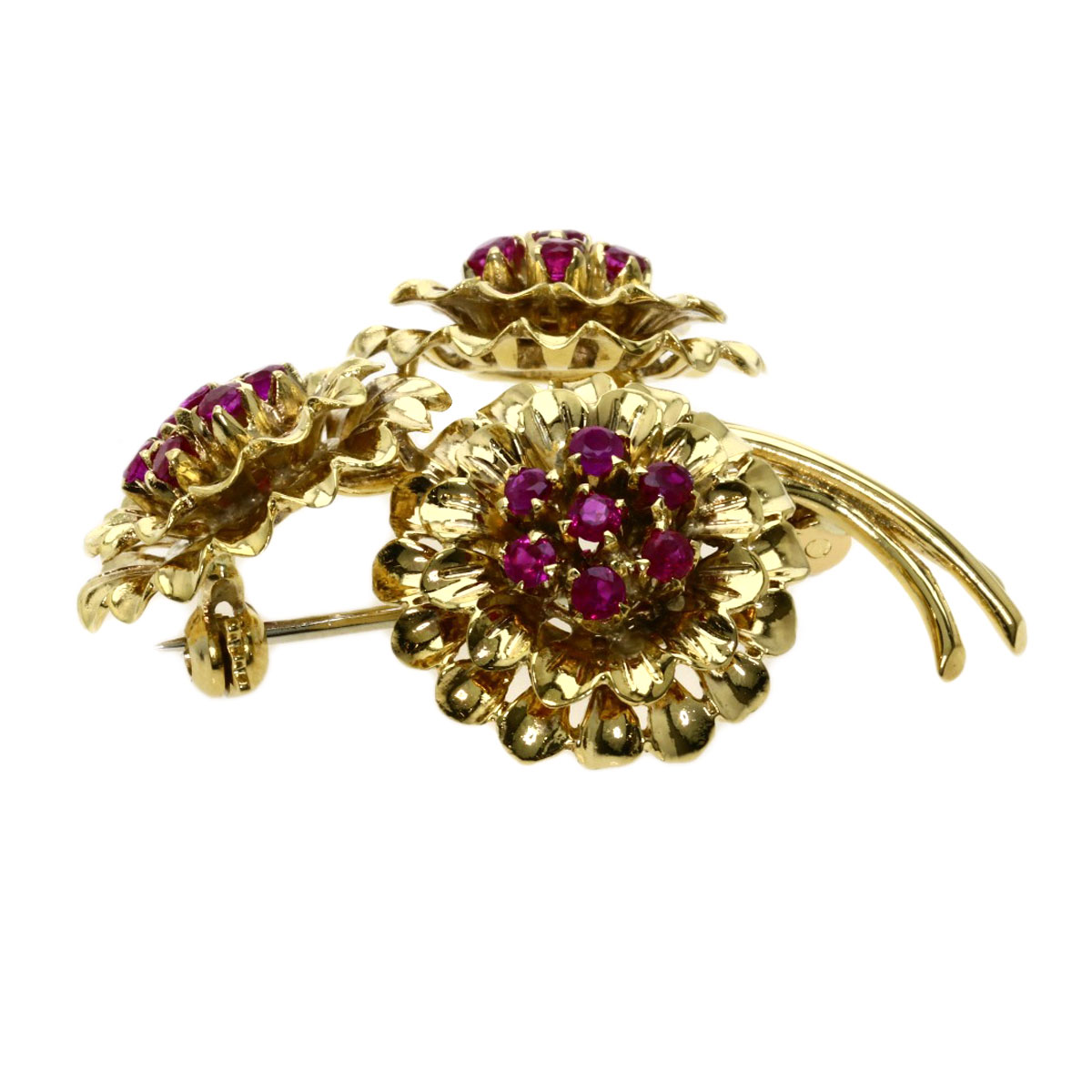 楽天市場】ティファニー ルビー フラワーモチーフ ヴィンテージ