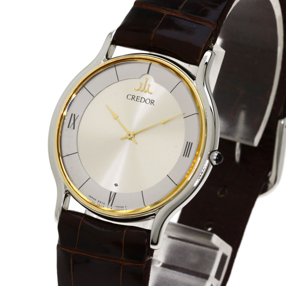 楽天市場】セイコー 5A74-0020 クレドール 腕時計 ステンレススチール