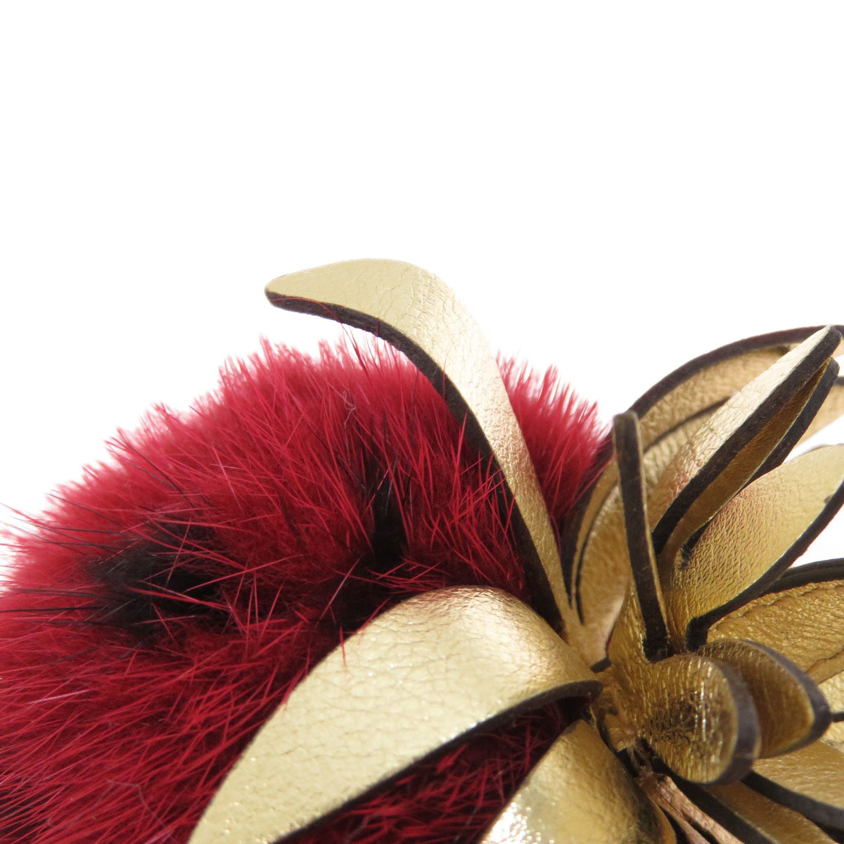 楽天市場】フェンディ バッグチャーム イチゴ キーホルダー ファー