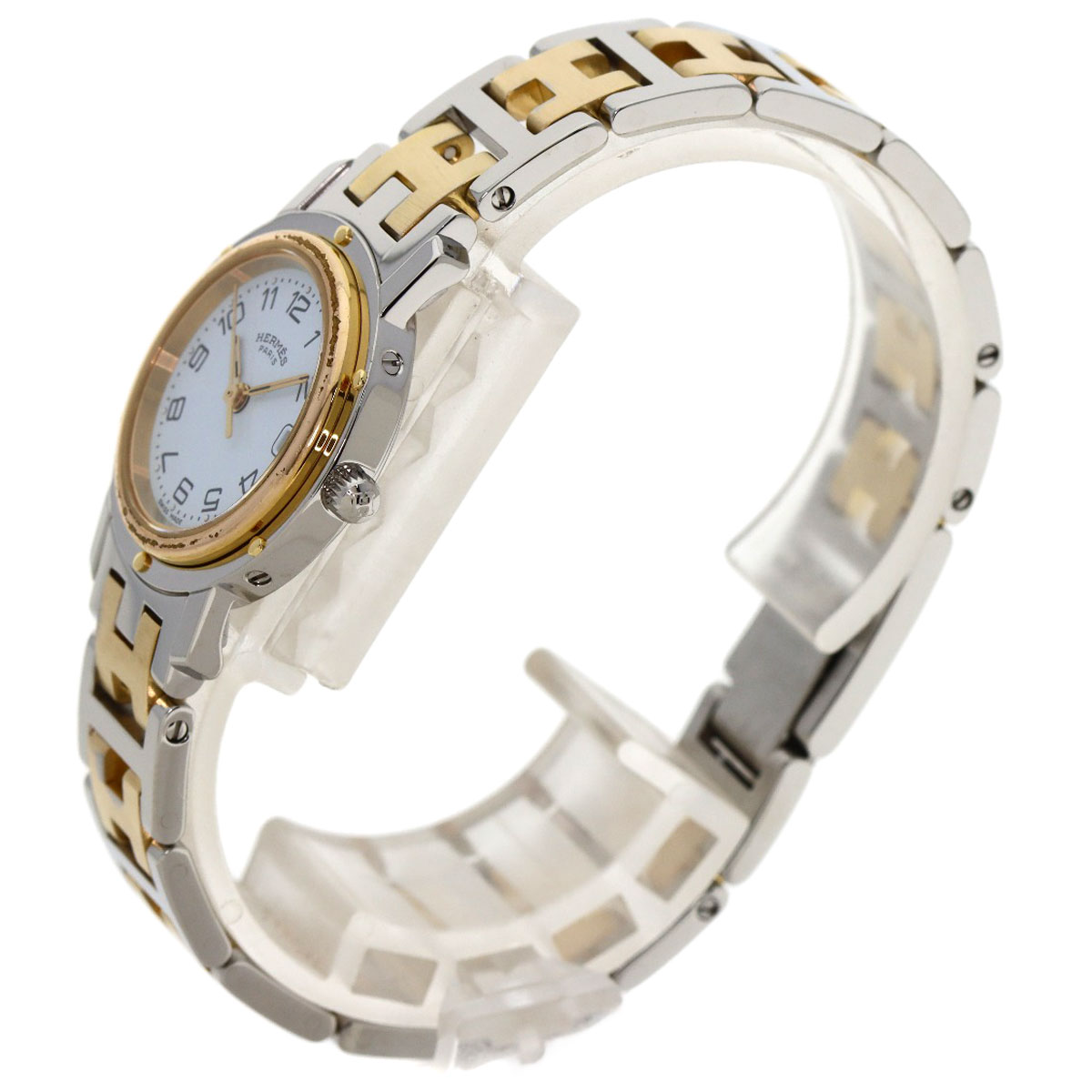 楽天市場】エルメス クリッパー 旧タイプ 腕時計 ステンレススチール