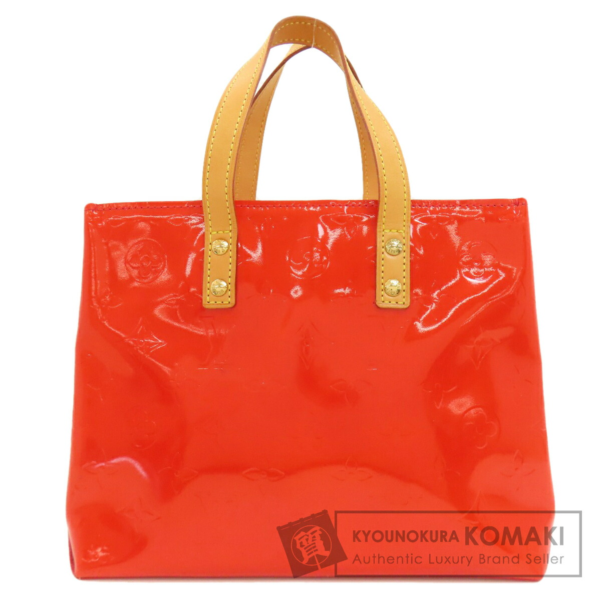 楽天市場】ヴィトン M91086 ヴェルニ リードMM レッドの通販