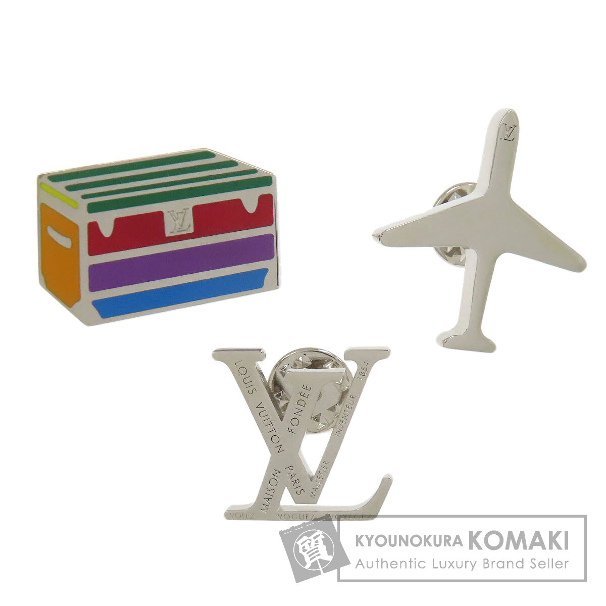 楽天市場】ルイ・ヴィトン ピンバッジの通販