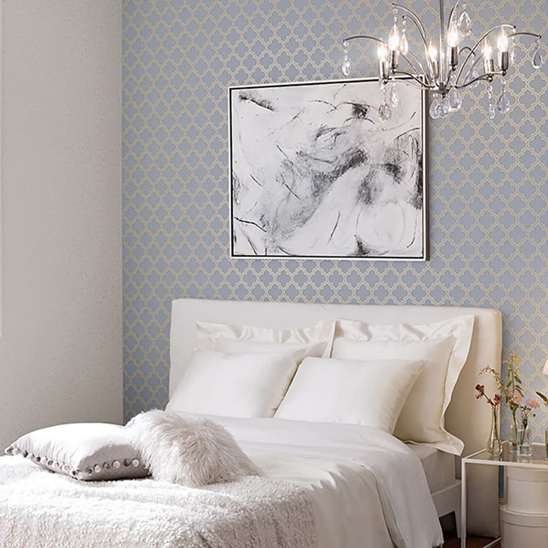 楽天市場】壁紙 のりなし クロス モロッカン柄 フェミニン エレガンス