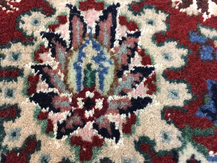 楽天市場】【中国段通 ウール 約4畳用】「豊」絨毯(じゅうたん