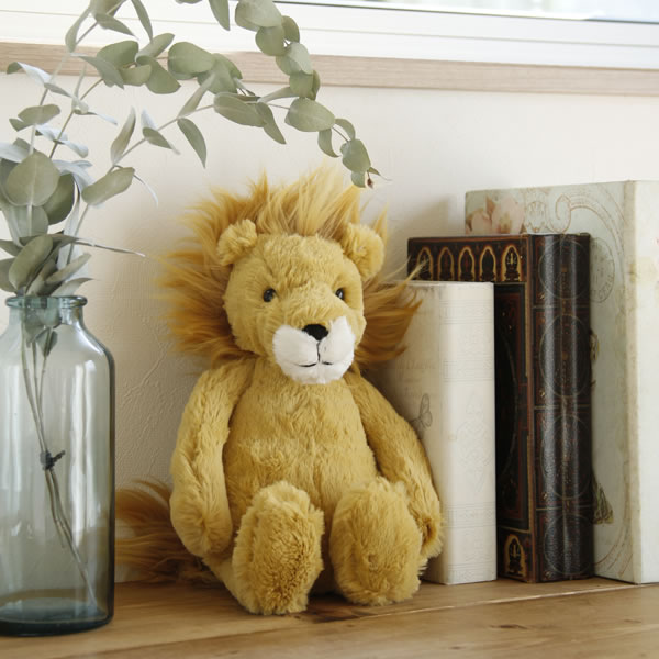 楽天市場】JELLYCAT（ジェリーキャット）Bashful Lion Medium