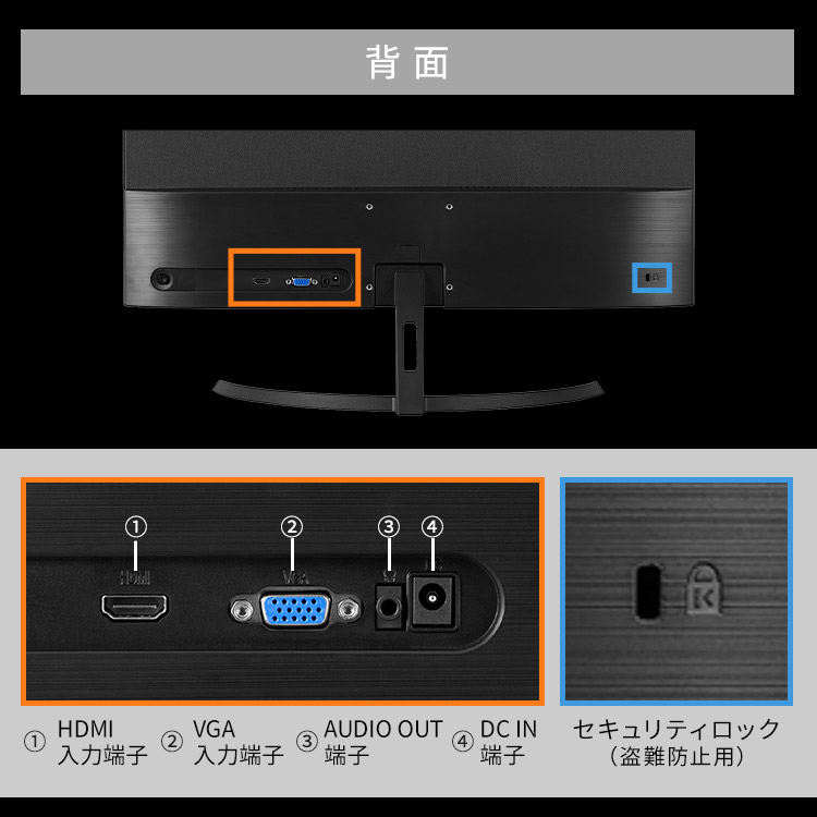 楽天市場】23.8インチ 23インチ フルhd 高画質 100Hz VA ノングレア 非