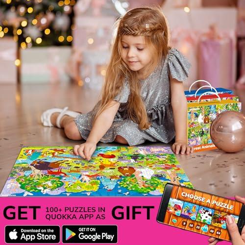 楽天市場】QUOKKA 300ピースパズル 子供用 8-10歳向け - 3点セット