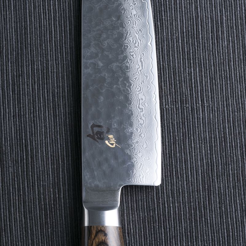 楽天市場】旬 Premier 三徳 175mm 貝印 包丁 SHUN VG-MAX ダマスカス材