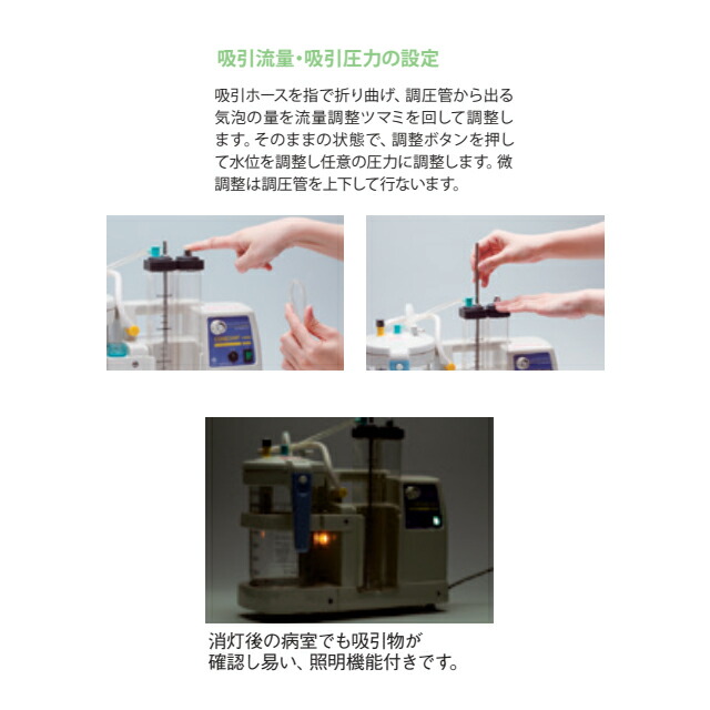 楽天市場】低圧持続吸引器 コンスタント1400 C-1400 新鋭工業【電動