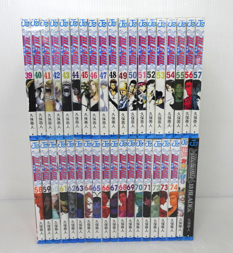 楽天市場】【中古】BLEACH/ブリーチ 全74巻+関連書籍2冊セット 全巻