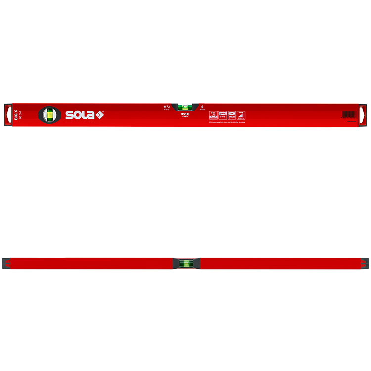 楽天市場】SOLA BIG X 60 アルミボックスレベル 水平器 60cm ソラ 水準