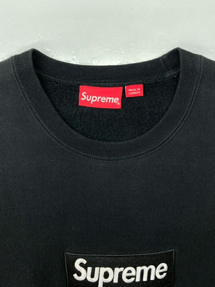 楽天市場】【中古】 シュプリーム SUPREME 18AW Box Logo Crewneck