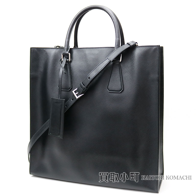 楽天市場】プラダ 【PRADA】サフィアーノ トライアングルロゴ トート