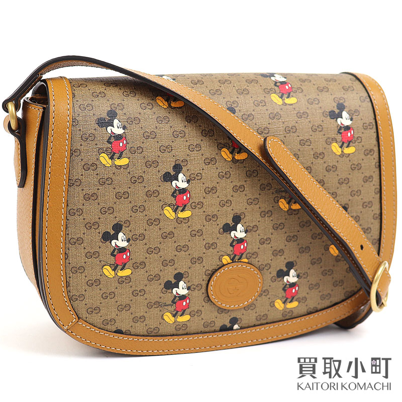 極美品 GUCCI グッチ DISNEY ディズニー バッグ 602695 極美品 GUCCI