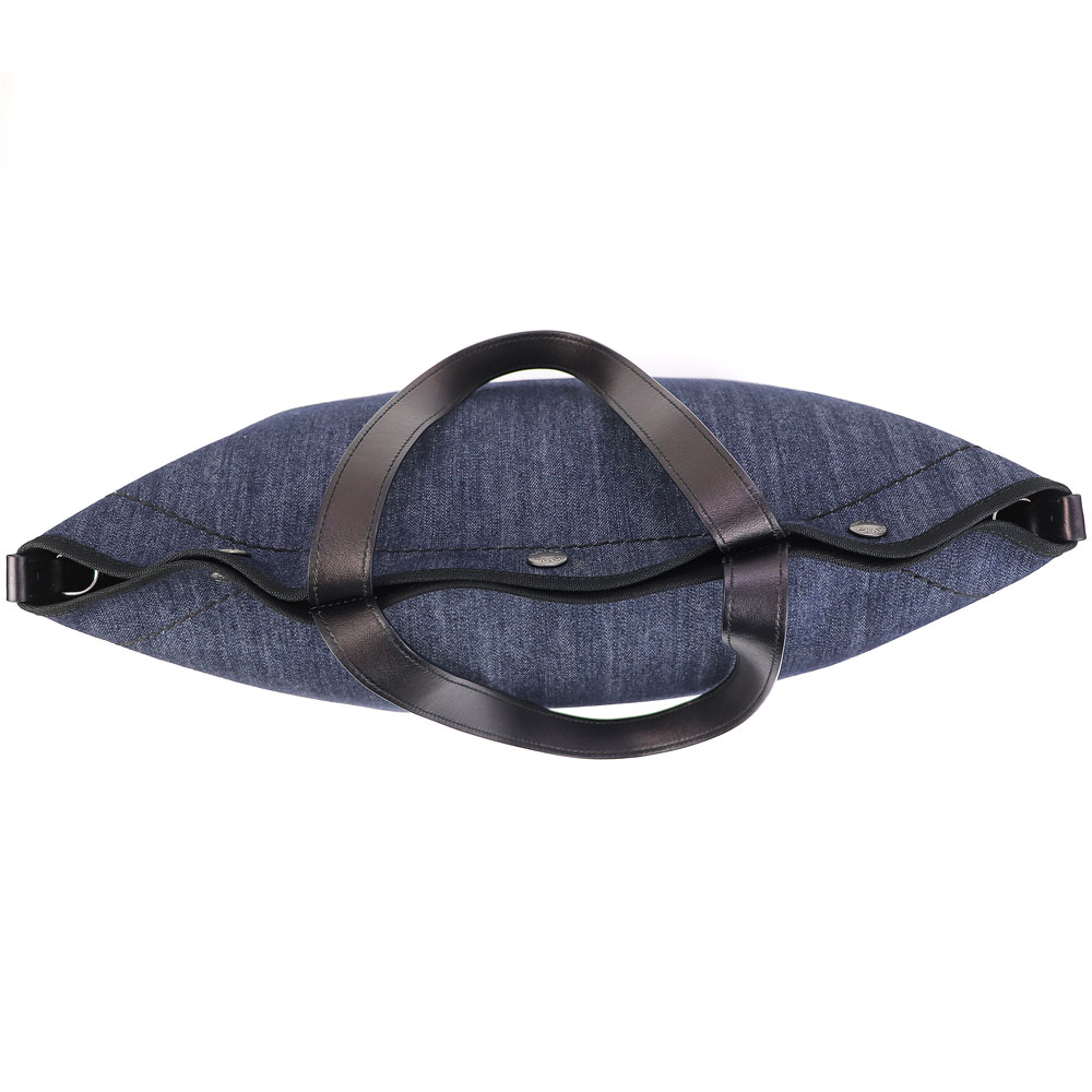 楽天市場】プラダ【PRADA】 デニム トートバッグ ブルー デニム