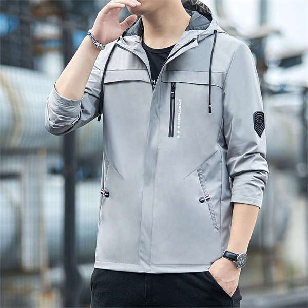 akiKenzo ショート パーカー フード付きジャケット M メンズ ブ 楽天