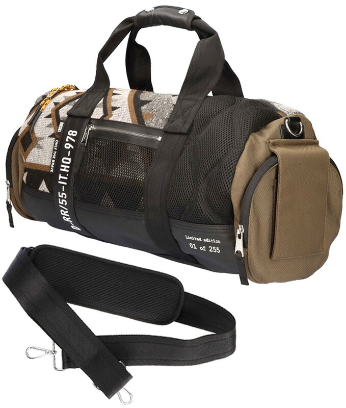 楽天市場】DIESEL ディーゼル 2WAYボストンバッグフロントファスナー