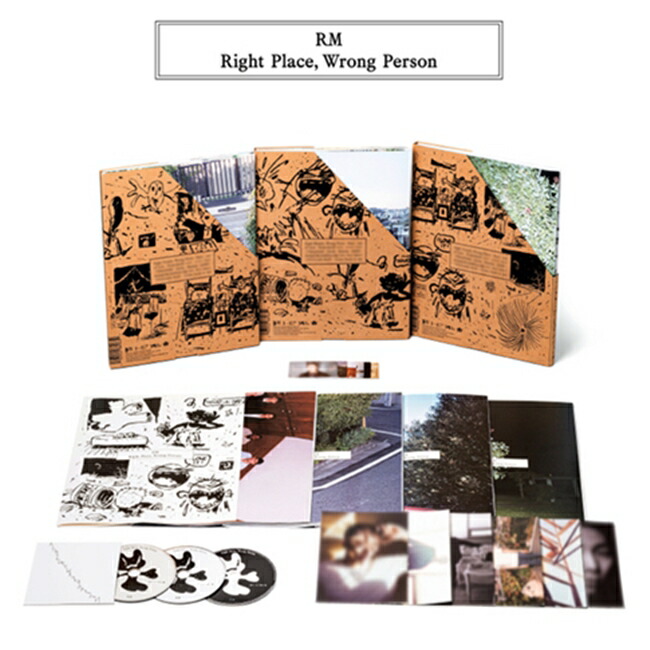 楽天市場】【おまけ9種付き】BTS RM 2種SET [Right Place, Wrong