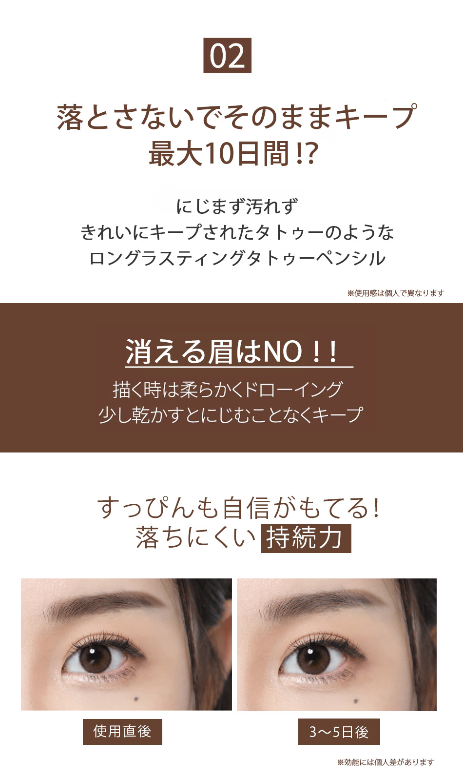 楽天市場】リップヒップ LIPHIP 4ポイント ピュア アイブロウ タトゥー