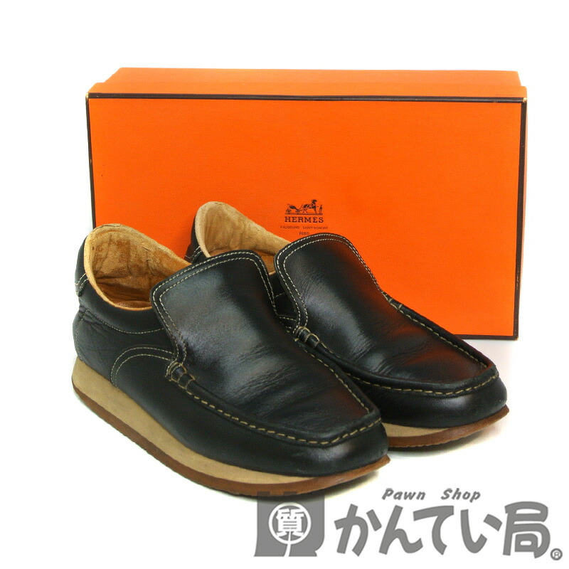 楽天市場】HERMES 【エルメス】 TURBO 【ターボ】 スリッポン