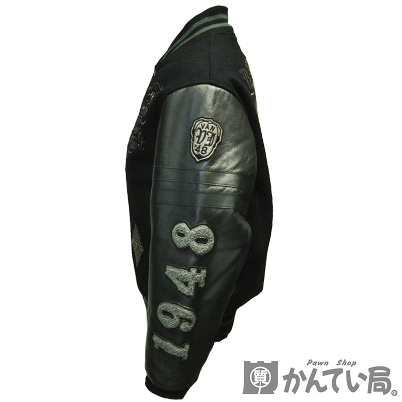 楽天市場】VAN【ヴァン】スタジアムジャンパー JW-10514 牛革 表記