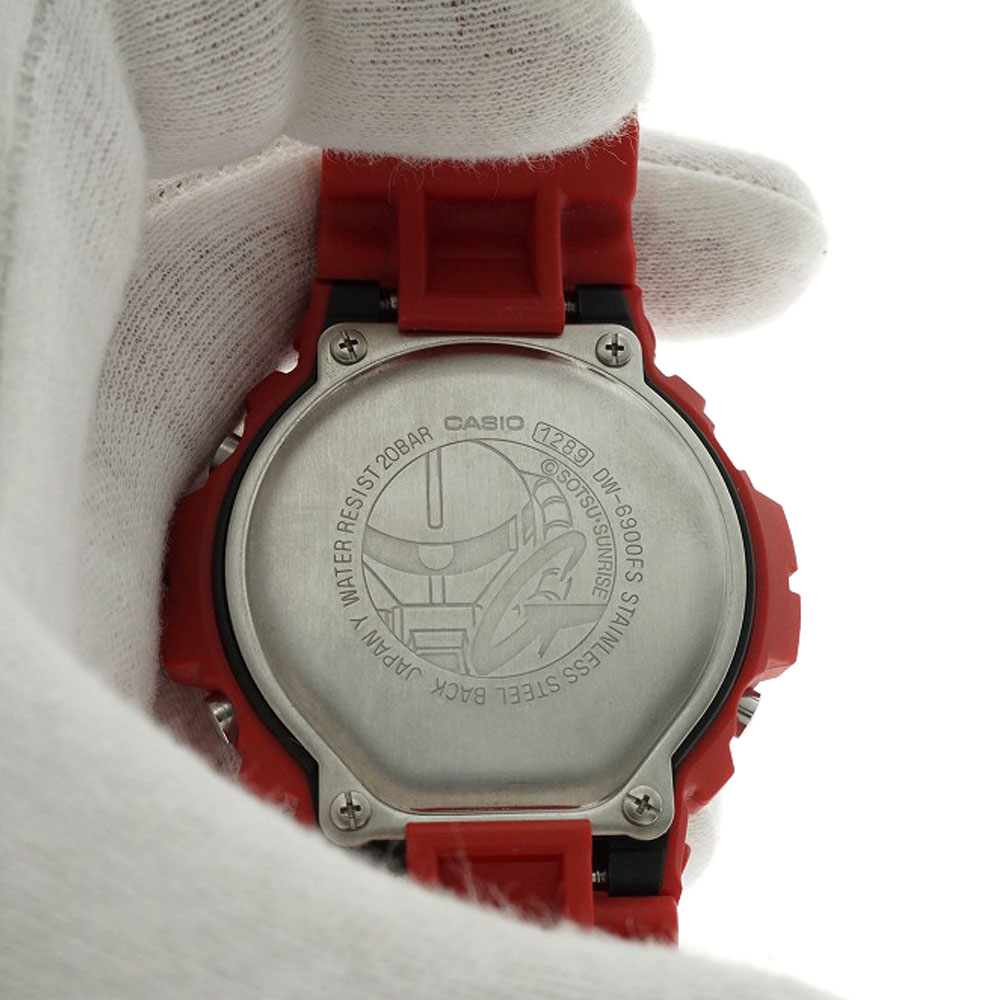 楽天市場】CASIO【カシオ】DW-6900FS G-SHOCK ガンダムコラボ メンズ