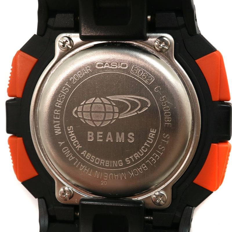 楽天市場】CASIO【カシオ】 G-5500BE G-SHOCK/BEAMSモデル ジー