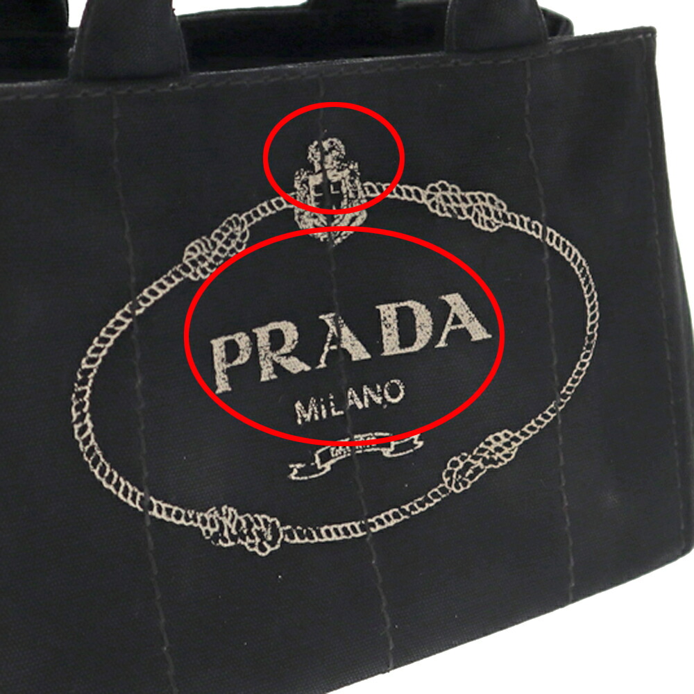 楽天市場】PRADA【プラダ】1BG439 カナパ トート 2WAY 手持ち 肩掛け