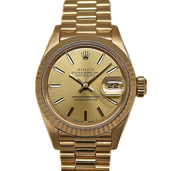 楽天市場】ROLEX【ロレックス】69178 デイトジャスト 85番 金無垢