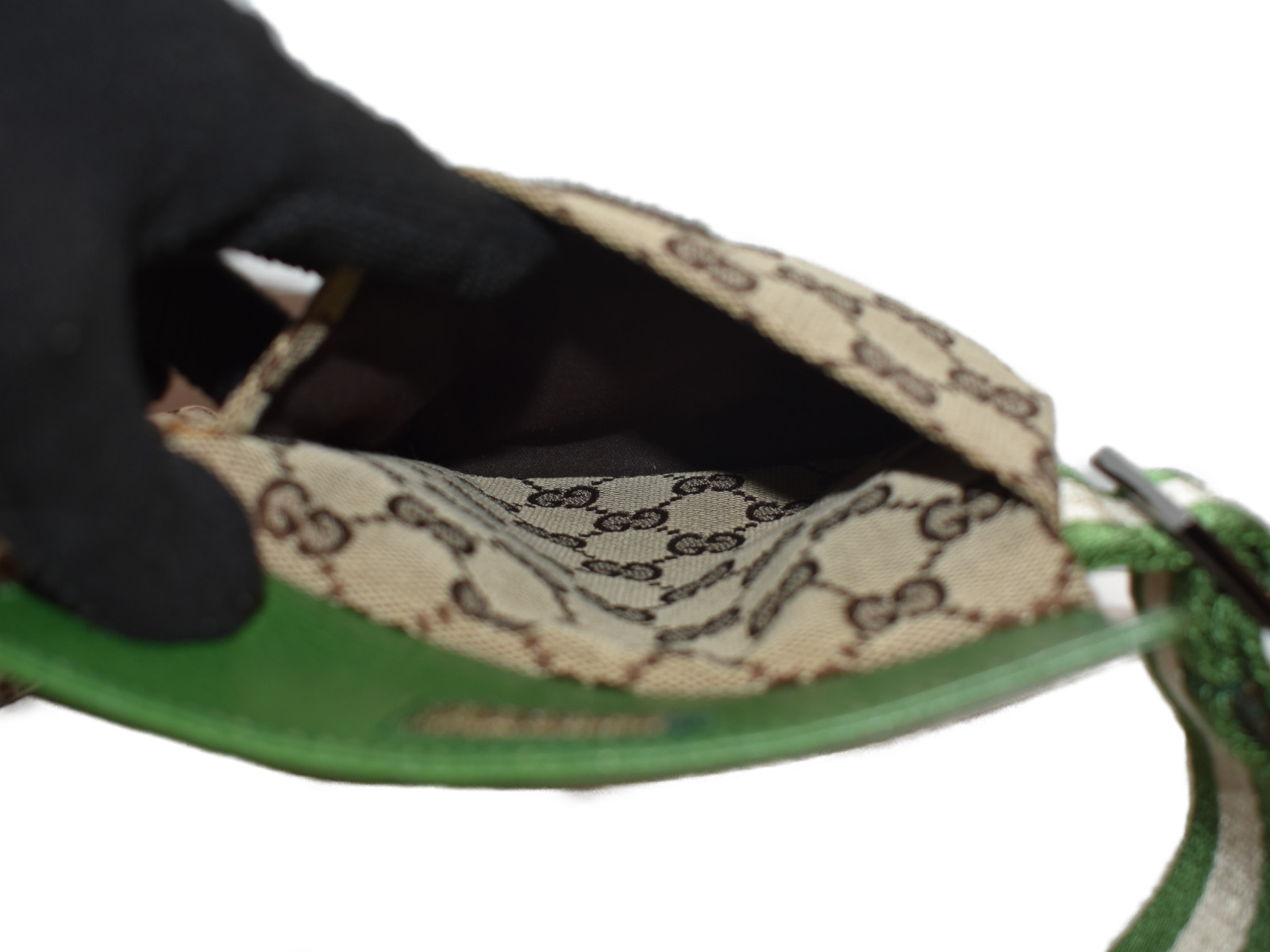 楽天市場】【布袋あり☆】GUCCI グッチウエストポーチ 28566 ベージュ