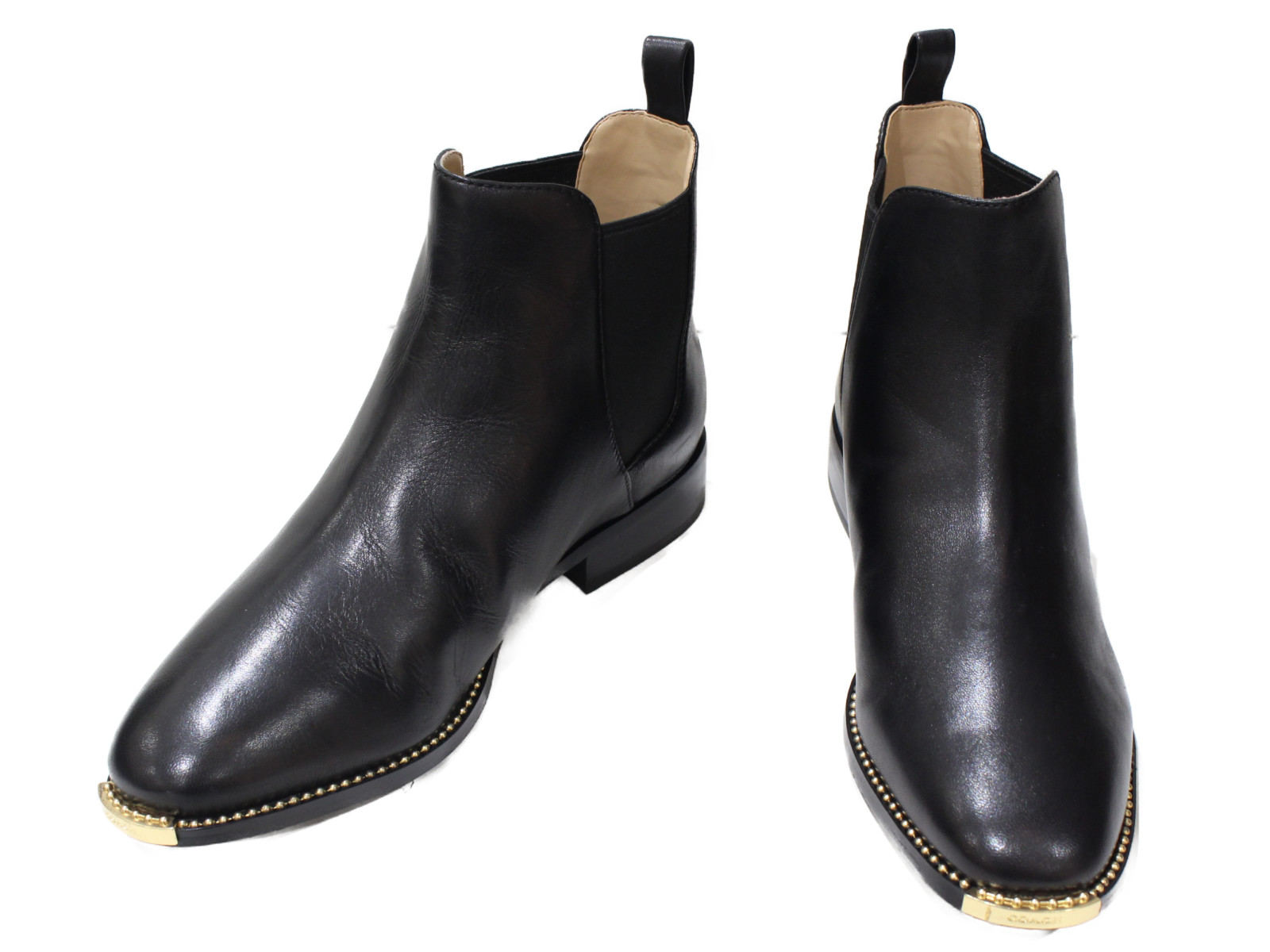 楽天市場】【箱あり】COACH コーチ メトロポリタン チェルシーブーツ