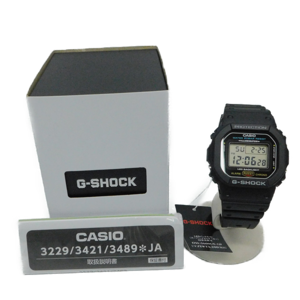 楽天市場】CASIO カシオ G-SHOCK ジーショック DW-5600UE-1JF クオーツ