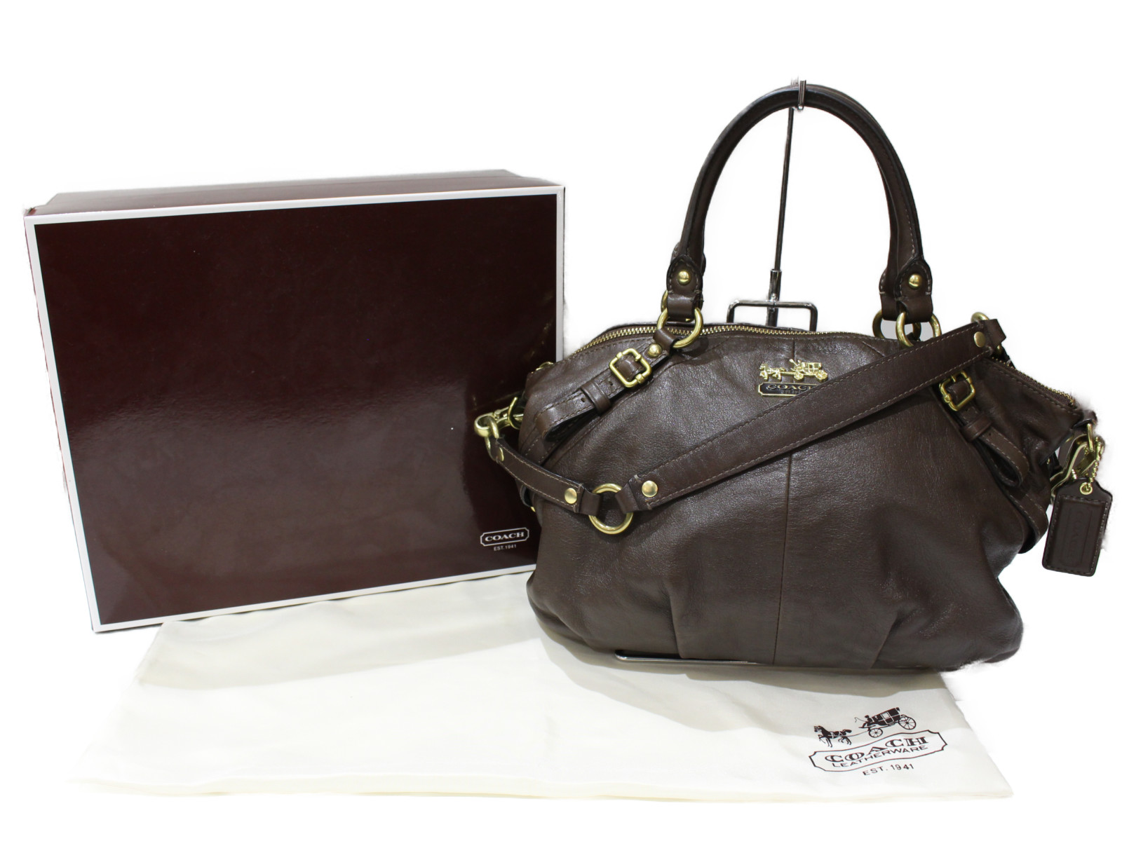 楽天市場】【箱・布袋あり】COACH コーチ マディソンレザー ソフィア