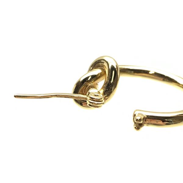 楽天市場】CELINE セリーヌ ノット スモール フープ ピアス 金色