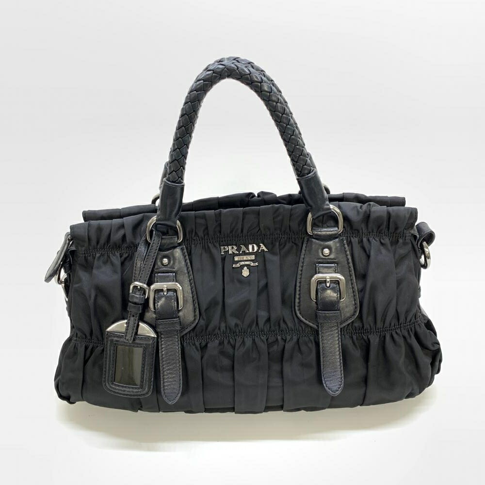 楽天市場】PRADA プラダ BN1407 ナイロン ハンドバッグ テスート