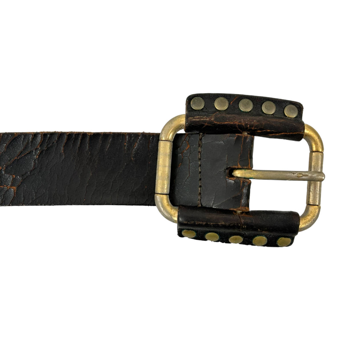 楽天市場】【中古】｜D&G ドルチェ＆ガッバーナ スタッズレザーベルト