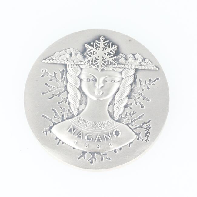 楽天市場】K24 金貨 純金 長野オリンピック公式記念メダル 3点セット