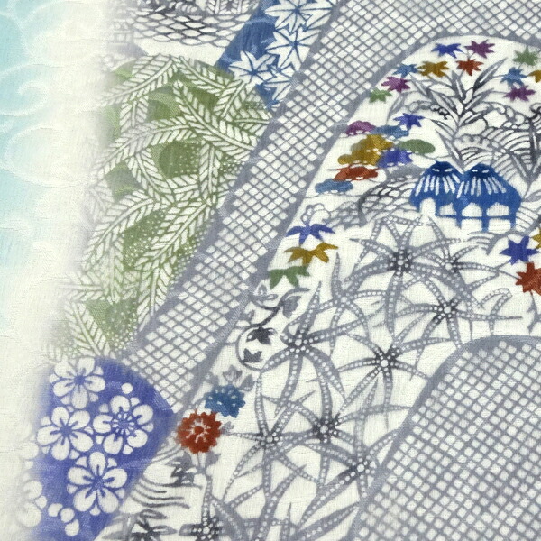 楽天市場】弥栄織物 京紅型 名古屋帯 正絹 仕立て付き 紅型染め 新品