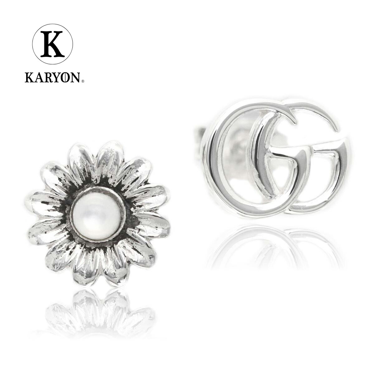 楽天市場】【ギフト品質】グッチ GUCCI フラワー スタッズ ピアス GG